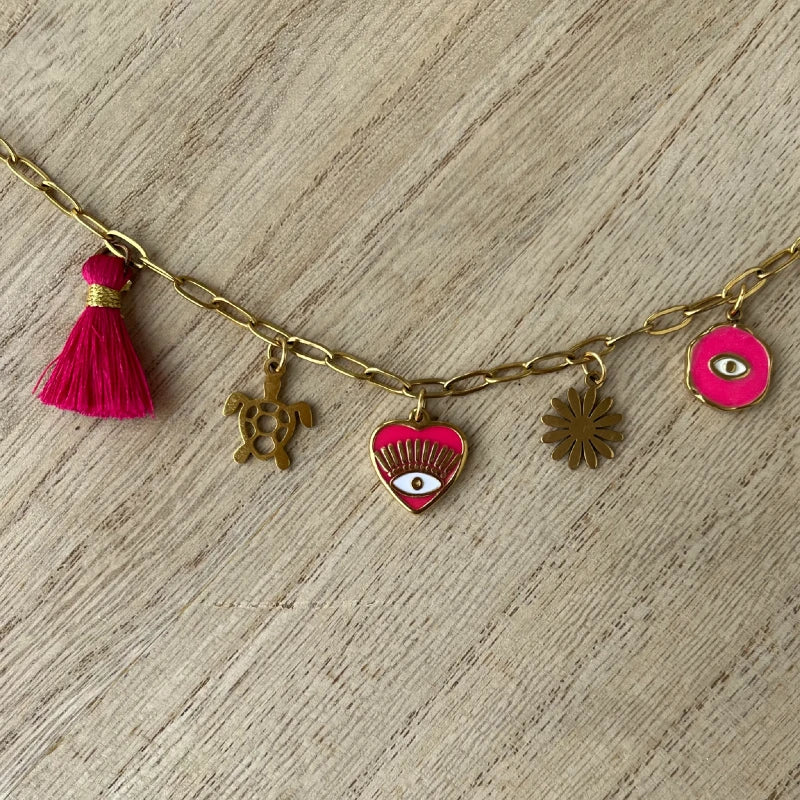 “Alex” Charm Necklace