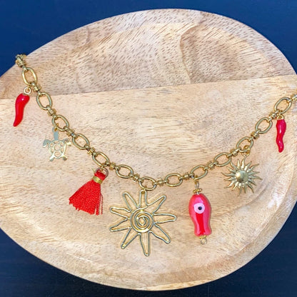 “Alex” Charm Necklace