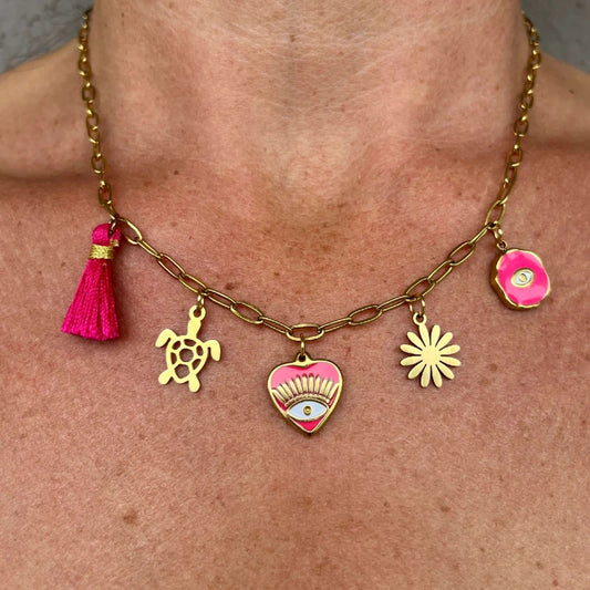 “Alex” Charm Necklace
